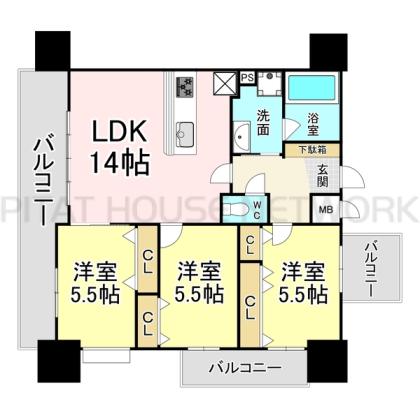  間取り図写真
