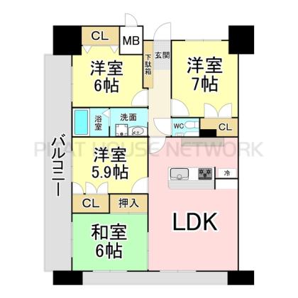  間取り図写真