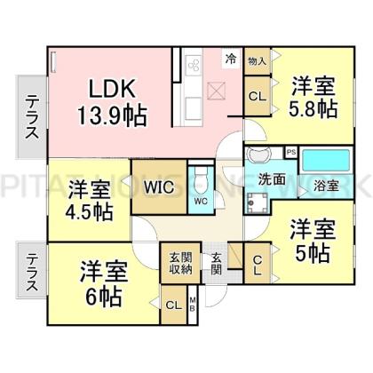  間取り図写真