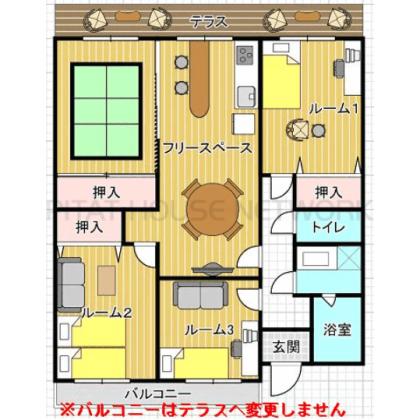  間取り図写真