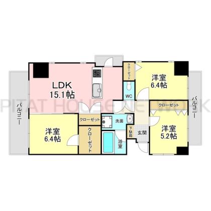  間取り図写真
