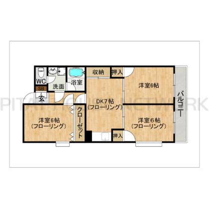  間取り図写真