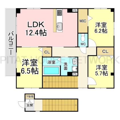  間取り図写真