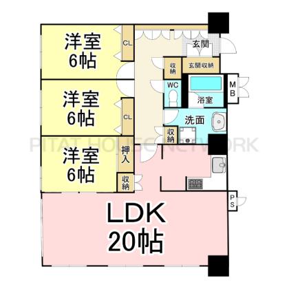  間取り図写真