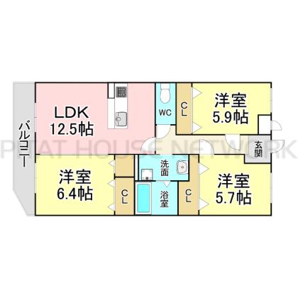  間取り図写真