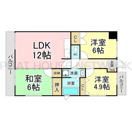  間取り図写真