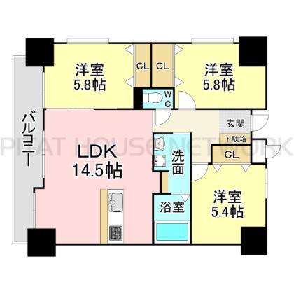  間取り図写真