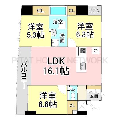  間取り図写真