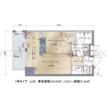  間取り図写真