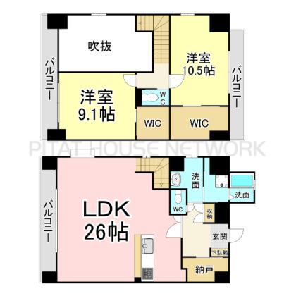  間取り図写真