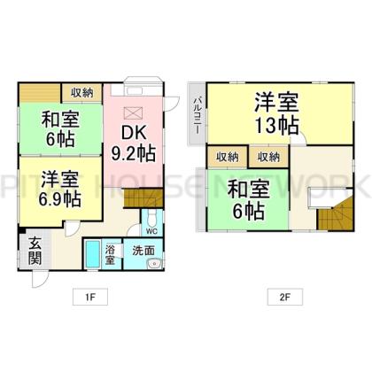  間取り図写真