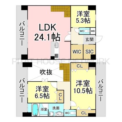  間取り図写真