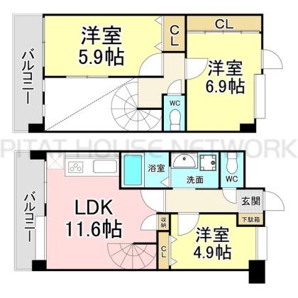  間取り図写真