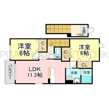  間取り図写真