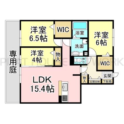  間取り図写真