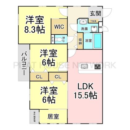  間取り図写真