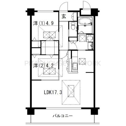  間取り図写真
