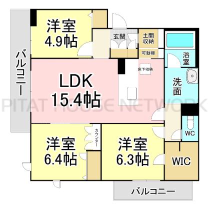  間取り図写真