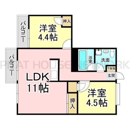  間取り図写真