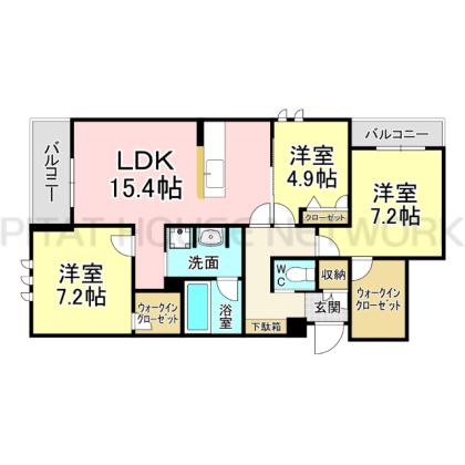  間取り図写真