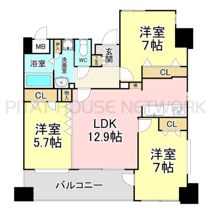  間取り図写真