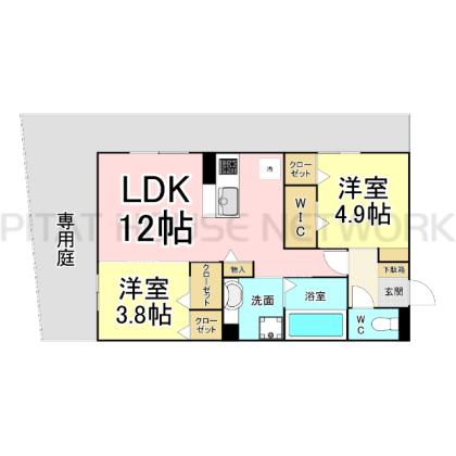  間取り図写真