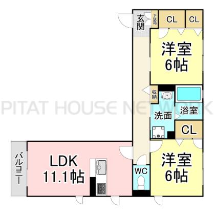  間取り図写真