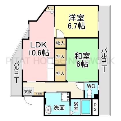  間取り図写真