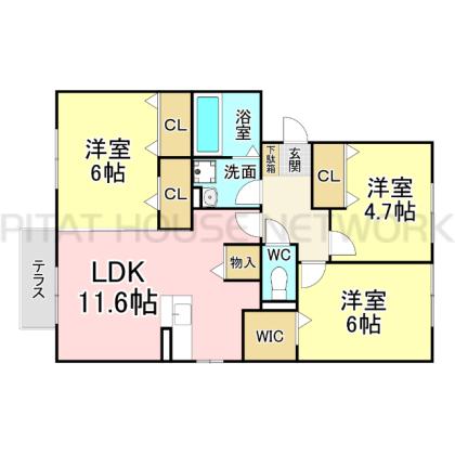  間取り図写真