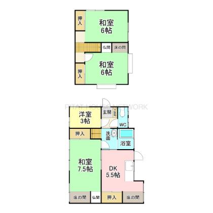  間取り図写真