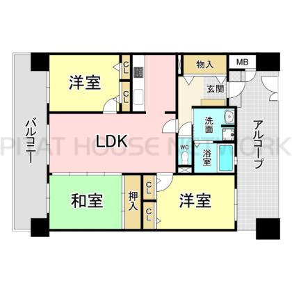  間取り図写真
