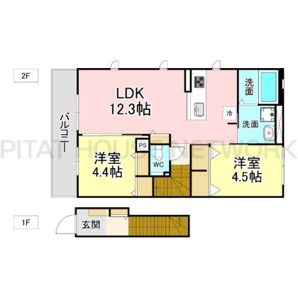  間取り図写真