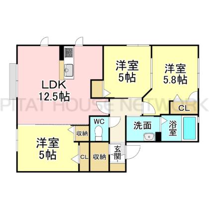  間取り図写真