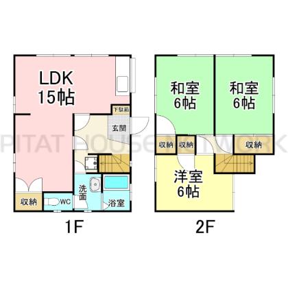  間取り図写真