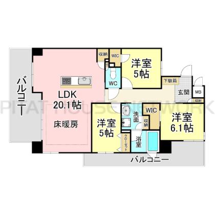  間取り図写真