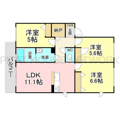  間取り図写真