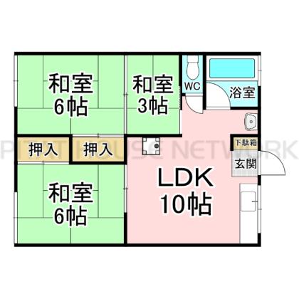  間取り図写真