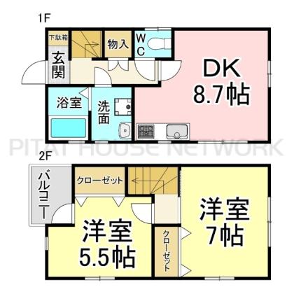  間取り図写真
