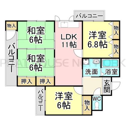  間取り図写真