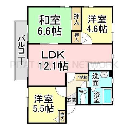  間取り図写真
