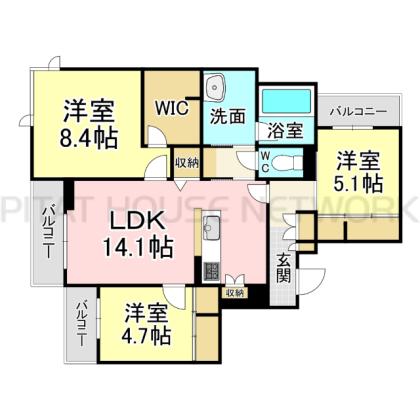  間取り図写真
