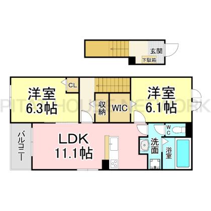  間取り図写真