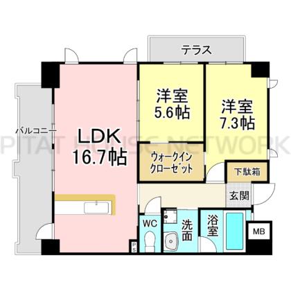  間取り図写真