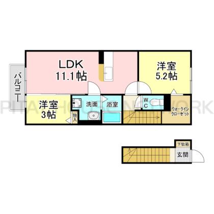  間取り図写真