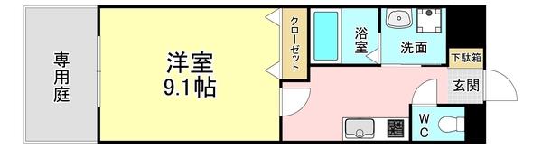 Crecia M 間取り図画像