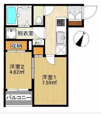 ＳＭＩＬＥＡＸ博多駅南（105） 間取り図画像