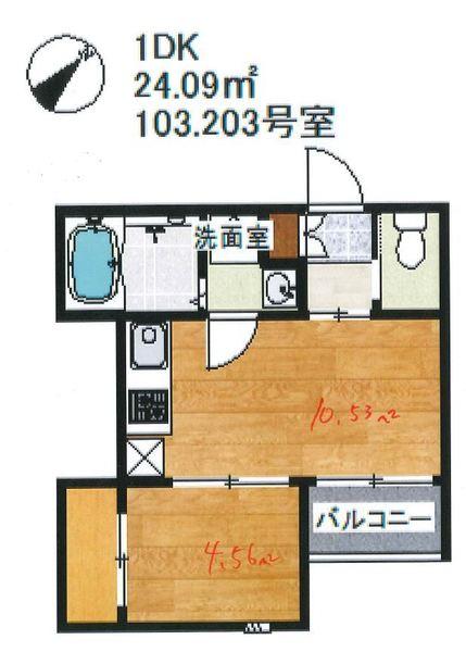  間取り図写真