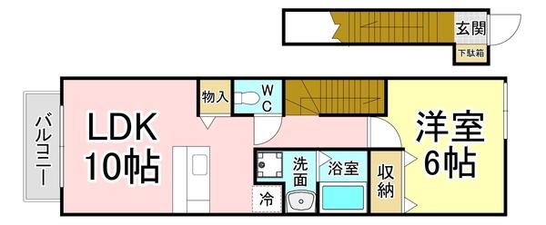 プラシード 間取り図画像