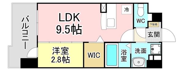 グランヒルズ戸畑 間取り図画像