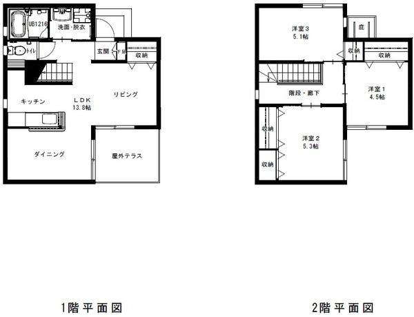  間取り図写真